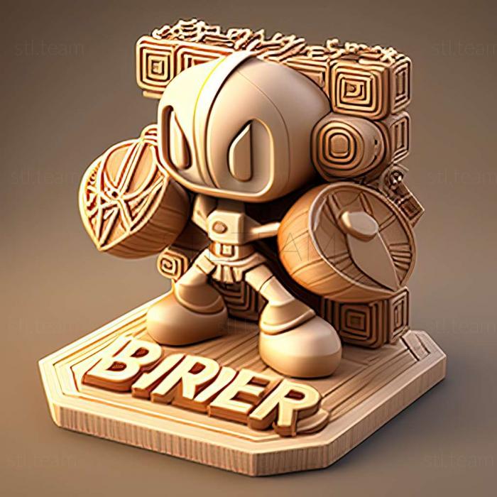 3D модель Гра Super Bomberman R (STL)